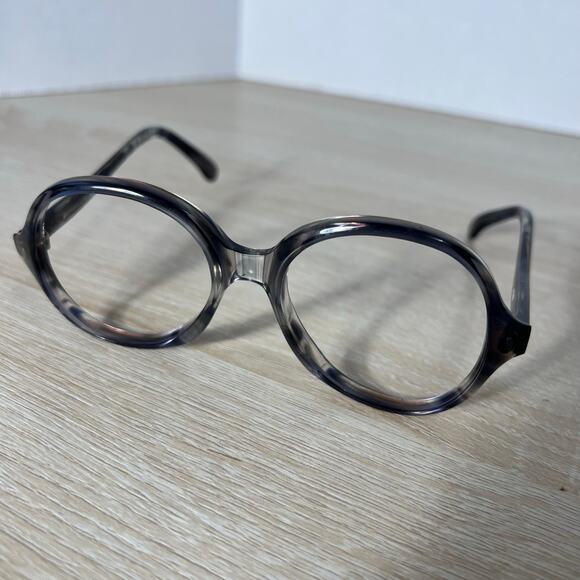 Vintage Bausch & Lomb 4001 B&L D82 Sunglasses Translucent Black READ 51-17-135 main image 6